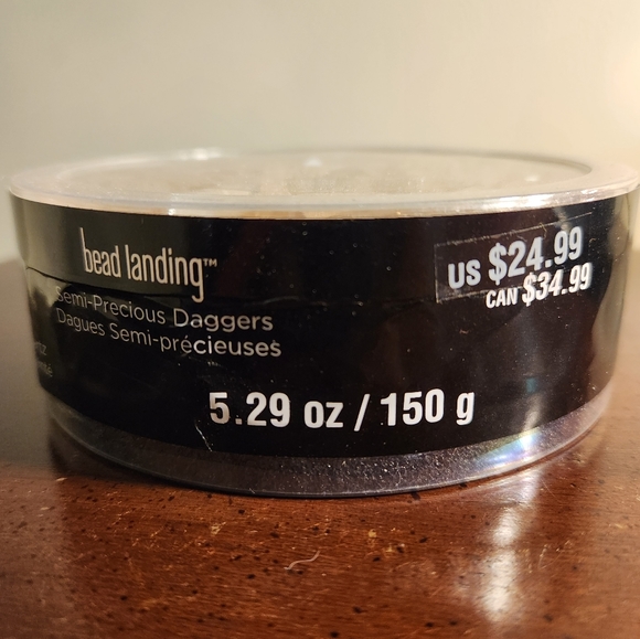 Bead Landing Semi-Precious Daggers - Picture 2 of 2